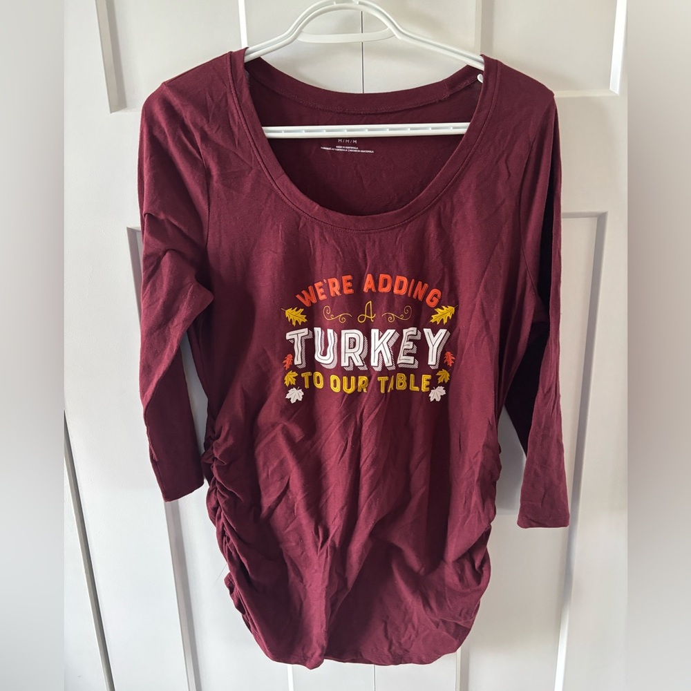 Maternity tops Halloween and thanksgiving